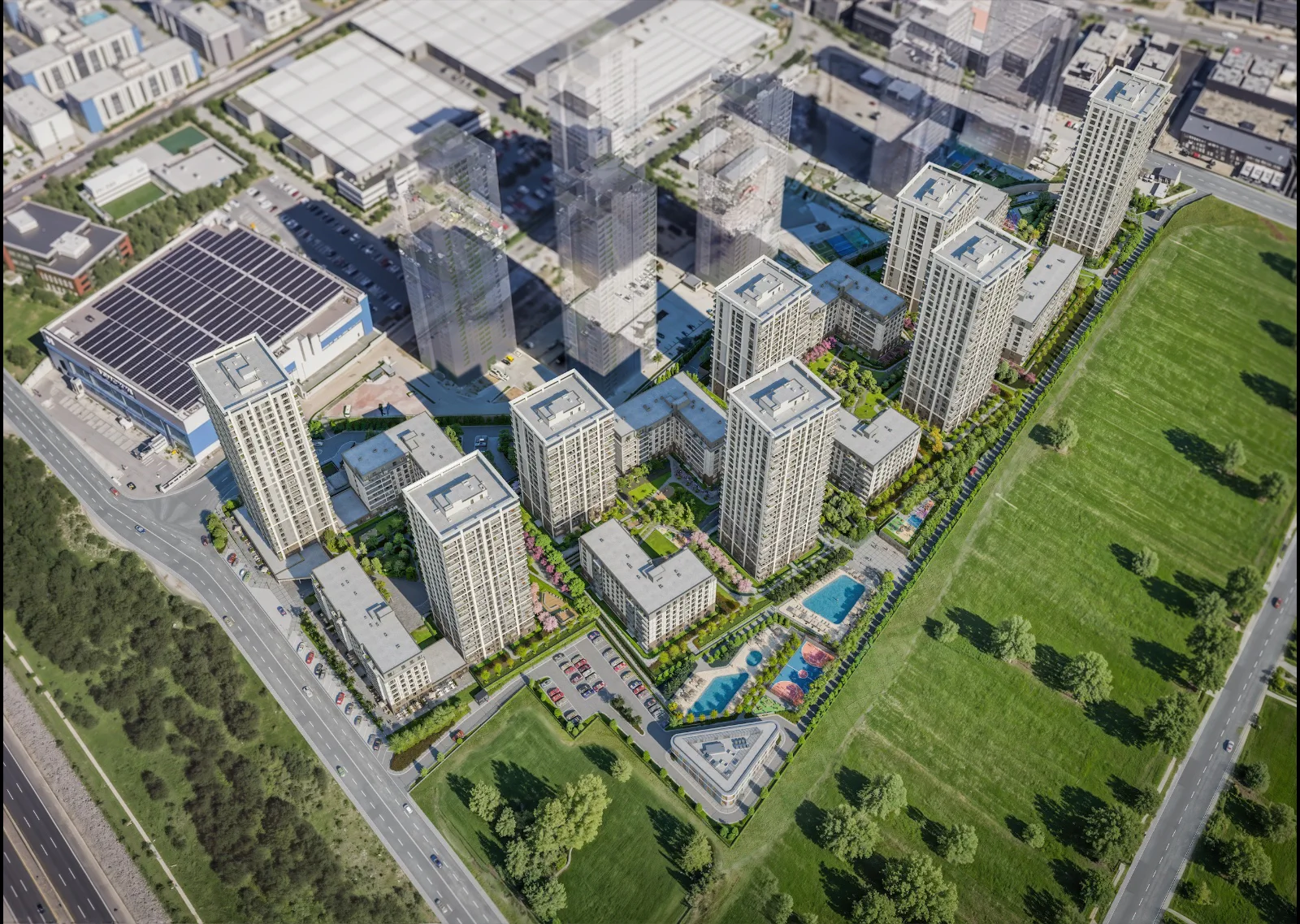 شقق للبيع في باشاك شهير بتصميم مستدام وتقسيط مريح